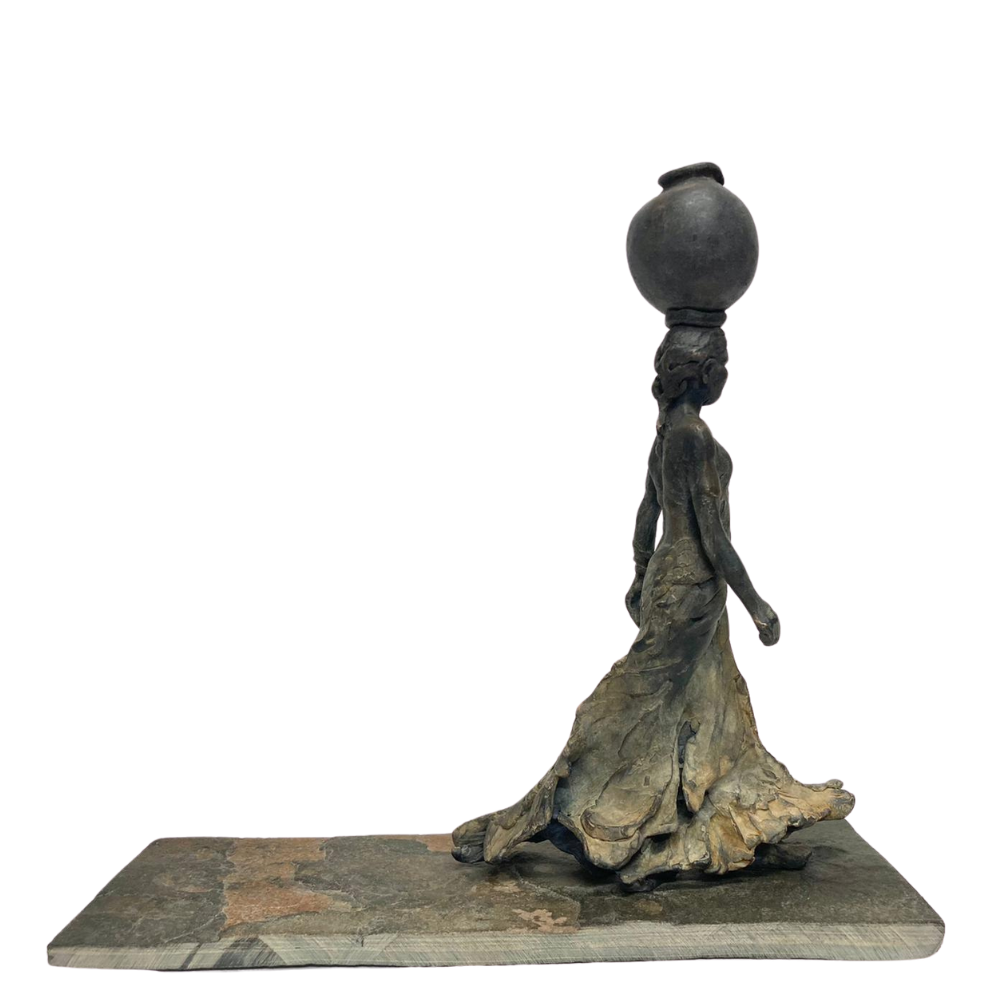 Weight of the World Bronze Sculpture