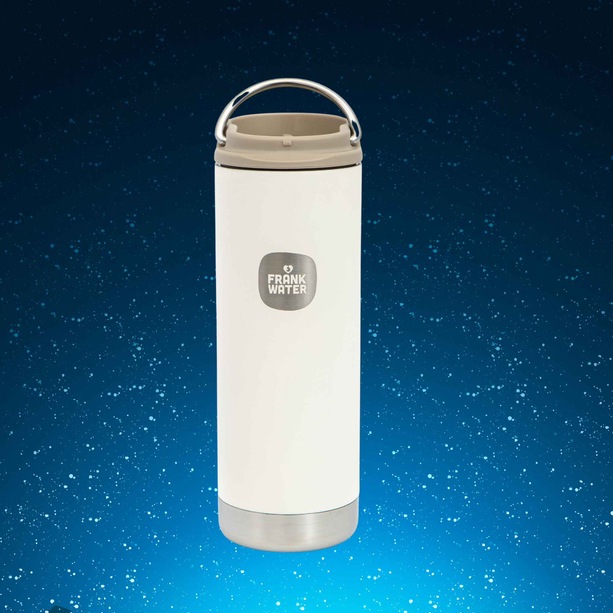 Frank Water x Klean Kanteen Flask - Tofu