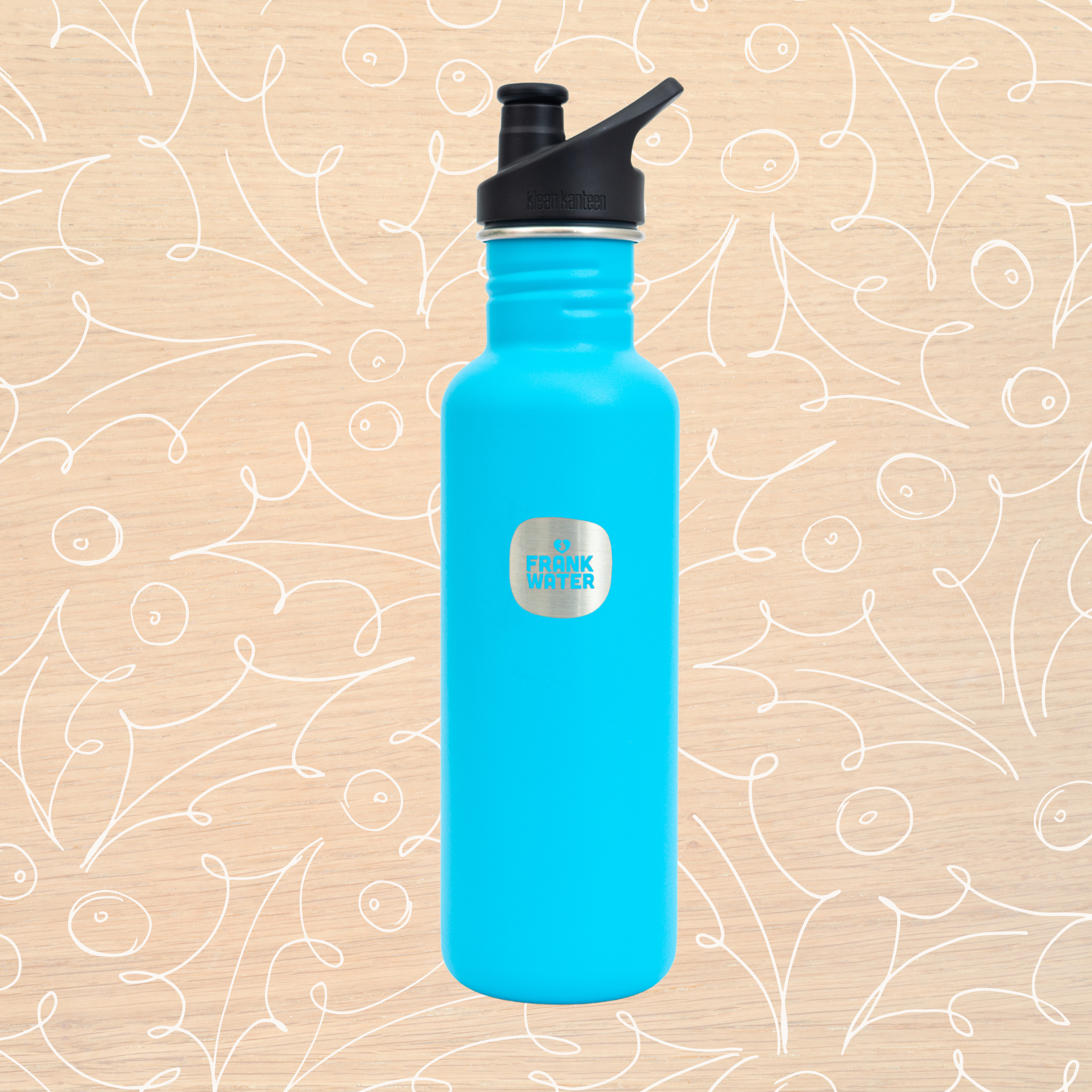 Frank Water x Klean Kanteen - Hawaiian Ocean