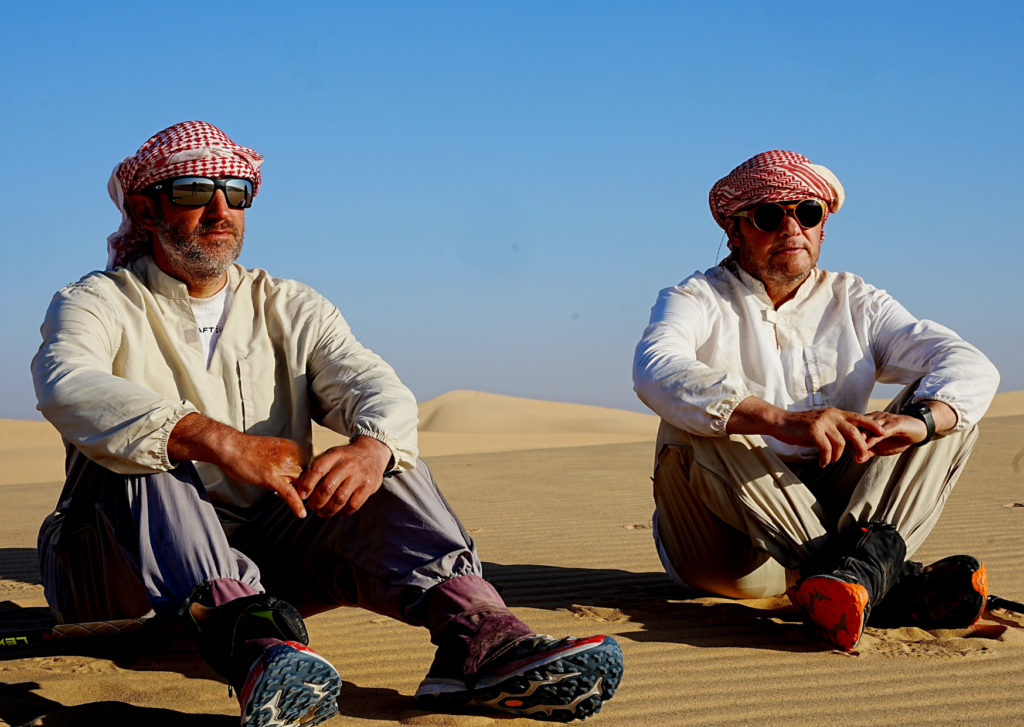 Adventurers complete first self-sufficient foot crossing of the Saudi Arabian Empty Quarter